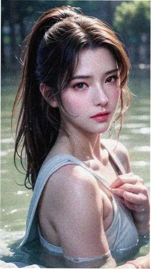 城市边缘的光影视化概念图